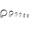 Fydun Cable Clips, Pack of 200 Nylon Plastic Cable Holders,