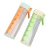 2PCS Ice Cube Trays 6 Grids Easy Release Reusable Ice