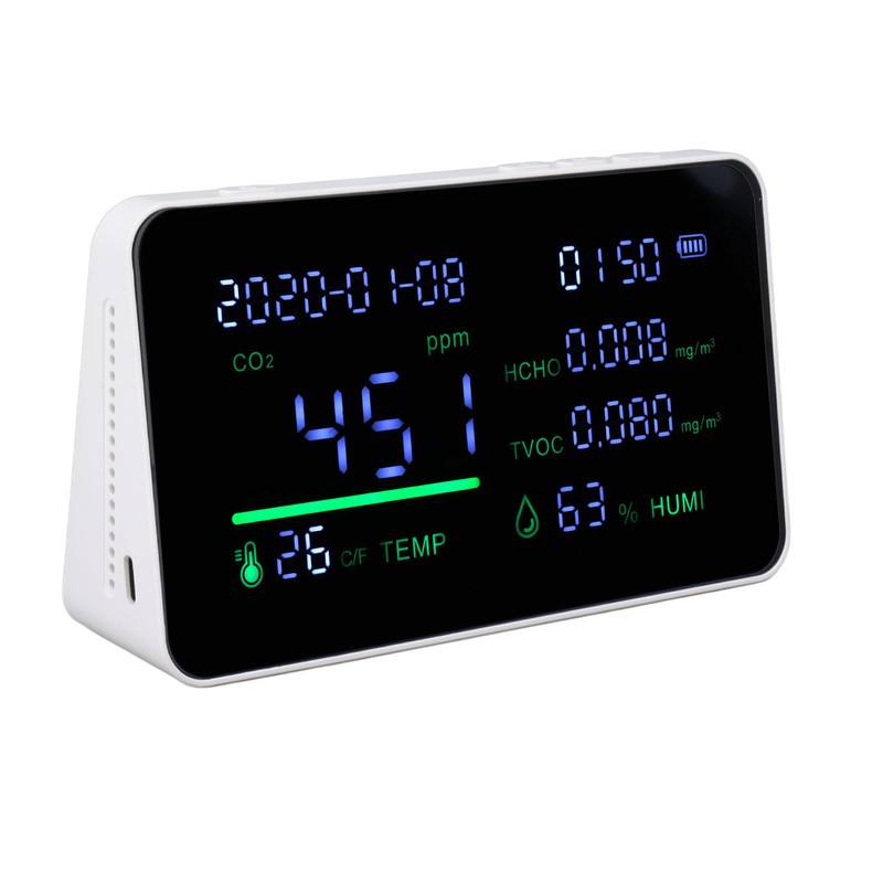 Infrared Carbon Dioxide Detector Semiconductor Sensor CO2 TVOC Temperature Humidity