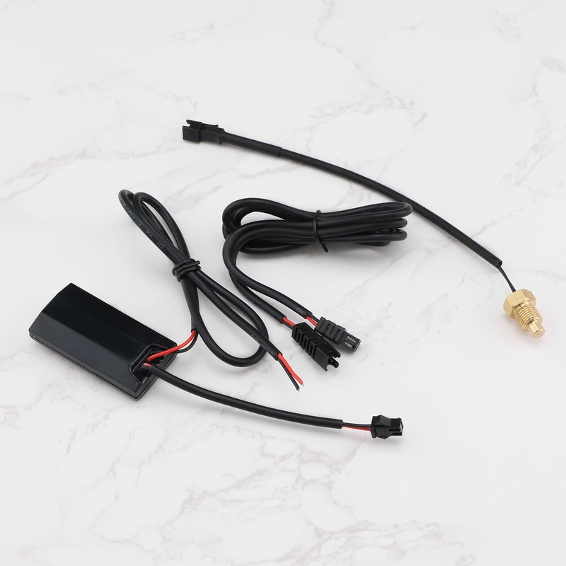 YINETTECH 1 Set Motorcycle Water Temperature Digital Display Meter Motorcycle