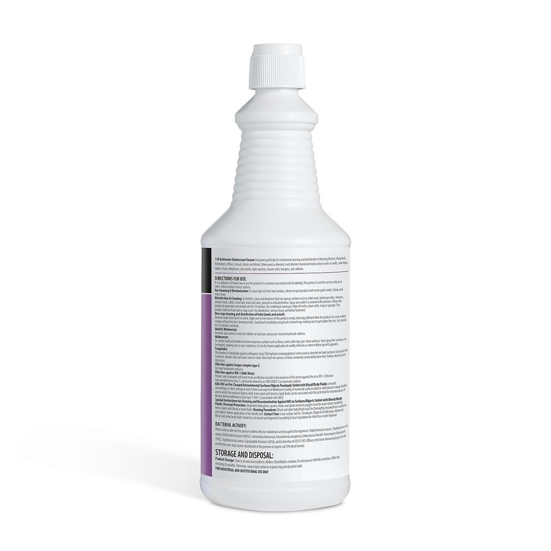 COASTWIDE Restroom Cleaner Non-Acid Disinfectant Bathroom Cleaner, 32 Oz. (CW110RU32-A)
