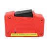 Red Optical Fiber Cleaning Box Compact Lightweight SC FC LC