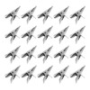 Operitacx Pack of 100 Multi-Purpose Iron Clips for Christmas Decoration