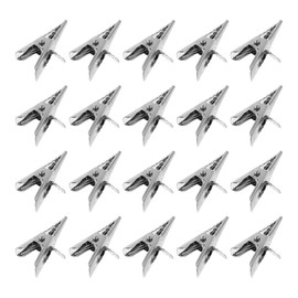 Operitacx Pack of 100 Multi-Purpose Iron Clips for Christmas Decoration Holders Christmas Decoration Clips