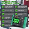 DUOYI Earth Ground Resistance Tester 0.03-2000Ω Soil Resistivity Meter,Upgraded Earth