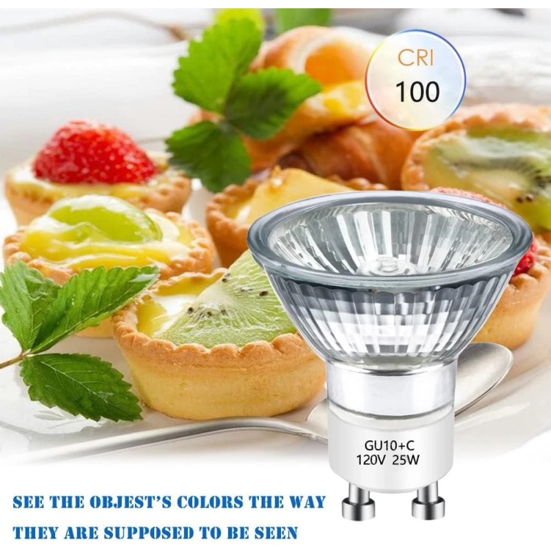 NoBrand 25 Watt GU10 120V NP5 Replacement Bulb for Candle