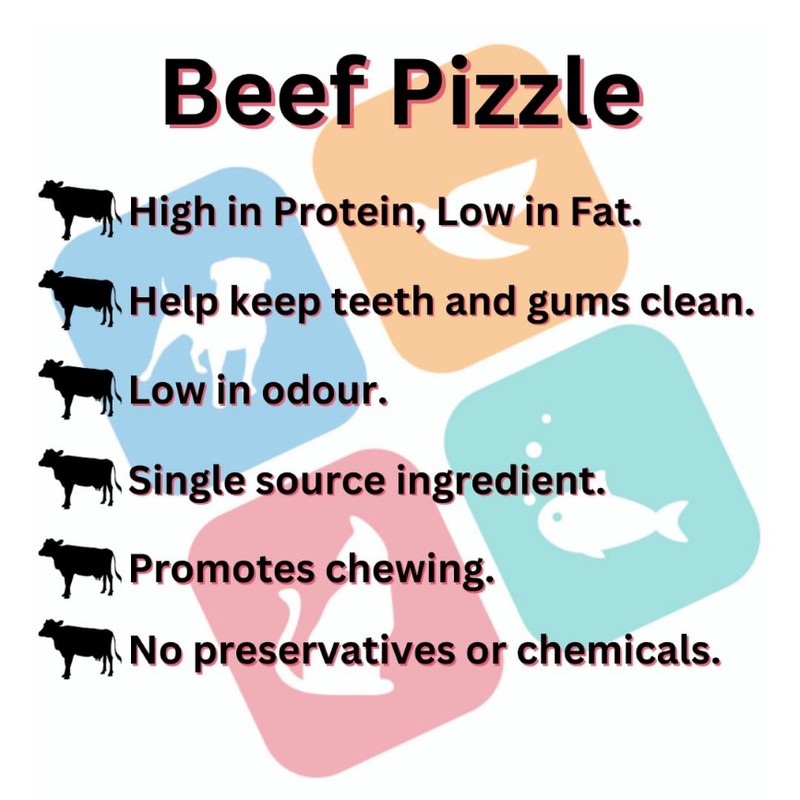 Express Pet Supplies 4 x Extra Thick (5-6") Beef Bully