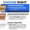 IDL Packaging Masking Kit-9" x 60 Yards Brown Masking Paper