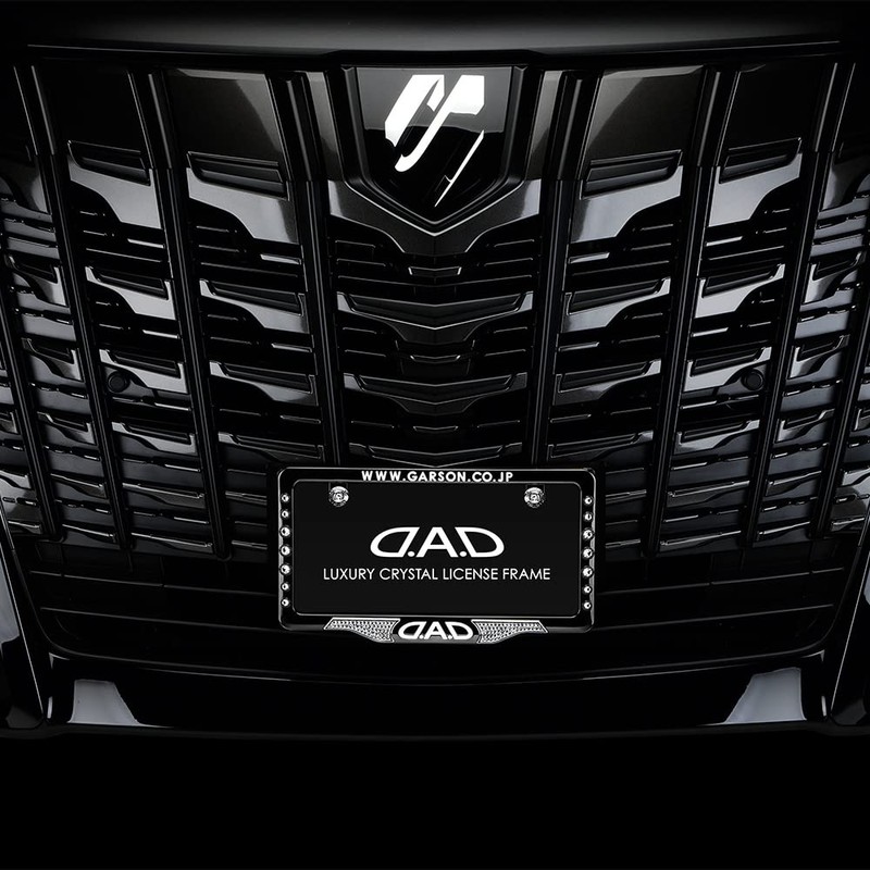 Garson DAD License Frame Emblem Crystal SB166-01 D.A.D