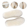 Ipetboom Winter Warm Sheepskin Insole Comfortable Fleece Shoe Inserts Boot