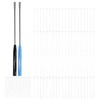 Yitexin 100 Pcs Reusable Nichrome Inoculation Loops with 2 Copper