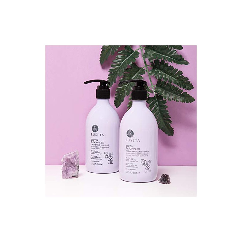 Luseta Biotin B-Complex Acondicionador engrosamiento para crecimiento y fortalecimiento del