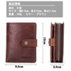 Contacts Men's Bi-fold Wallet, Leather, Wallet, Genuine Leather, Large Capacity,