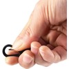 10Pcs Mini Plastic Carabiner Clips, Snap Hooks for Camping, Keychain,