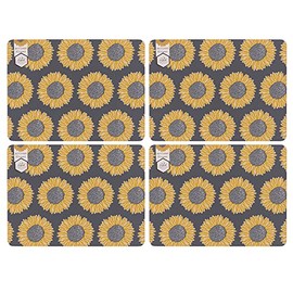 ENGLISH TABLEWARE Artisan Flower Set of 4 Placemats