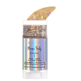 MAEPEOR Body Glitter Stick 6 Colors Holographic Mermaid Sequins Chunky Face Glitter Stick Singer Concerts or Music Festival Rave Body Makeup (Color 03)