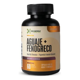 Aguaje Fenogreco - 60 Cps Sin Sabor