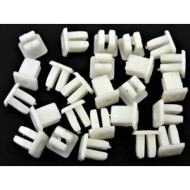 Online Auto Supply Mopar Nylon Trim Screw Nuts- Bezel Trim Grille etc- Fit 9/32 Sq Hole 25 pcs #092