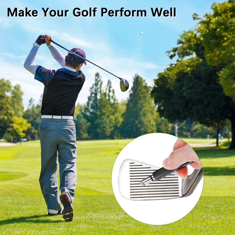 TIXIPEM Golf Groove Sharpener [1PCS] - Golf Club Groove Cleaner