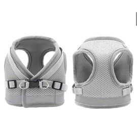 Soft Mesh No Pull Cat Harness and Lead Set for Walking, Escape Proof Puppy Kitten Vest Harnesses for Animals Rabbit/Cats Cat Collar XS