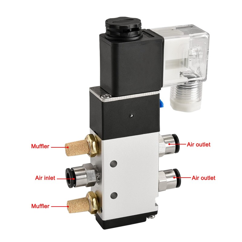 Heschen Electric Pneumatic Air Control Valve, Solenoid Control Valve 4V210-06