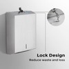 Paper Towel Dispenser Wall Mount - Multifold Trifold Paper Towel
