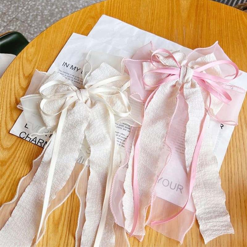 FOSDICK 2 PCS Haarspange mit Schleife, Haarschleifen Für Damen Und