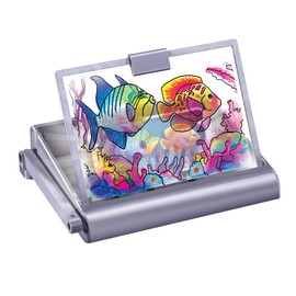 Cra-Z-Art Timeless Creations 2-in-1 Visual Art Designer, Tracing Desk, Light Box Drawing Set with Phone Holder to Record and Post Drawing Videos, Great for Ages 8 and up