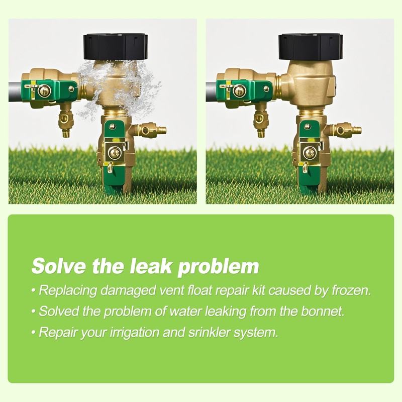 800M4 1 Inch Vent Float Repair Kit Replacement for Watts