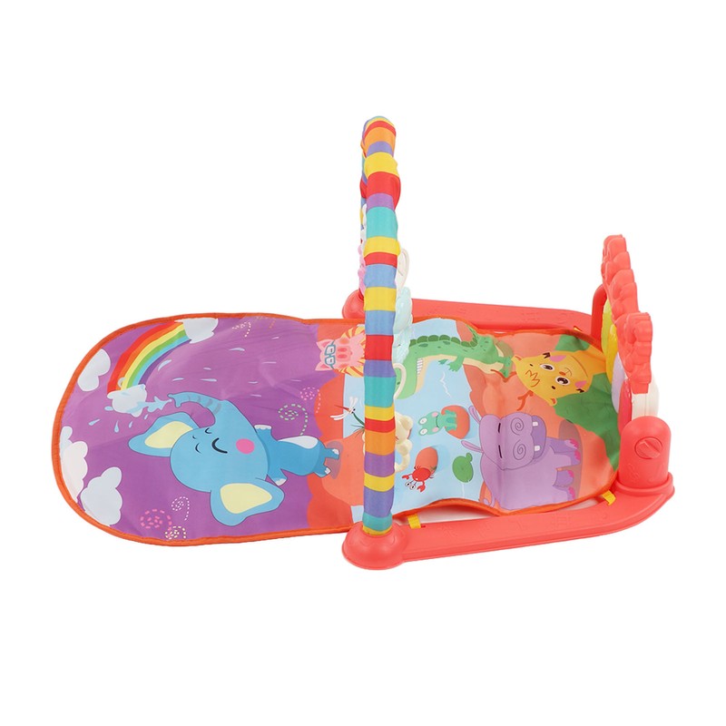 Baby Gym Piano Mat Lullabies Lights Detachable Early Educational Baby