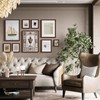 Momentworth 18x24 Frame Set of 3, Dark Brown Wood Grain