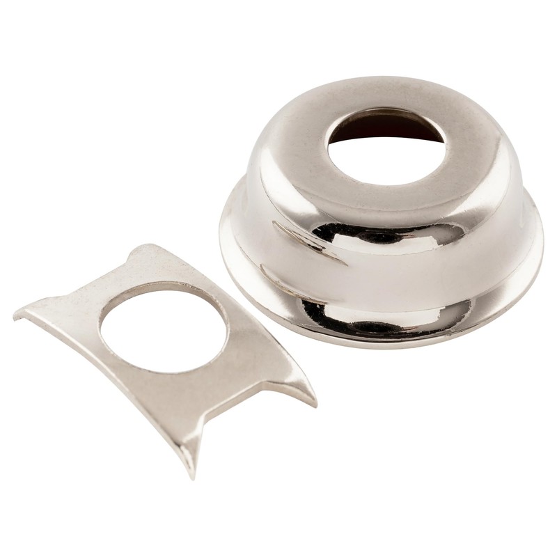 Musiclily Pro Traditional Cup T-Style Jack Plate for Fender Telecaster
