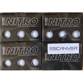 Nitro Golf Paquete De 48 Pelotas Nuevas Blancas Envío Gratis