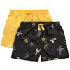 Gerber Boys' Toddler 2-Pack Swim Trunks, Suns