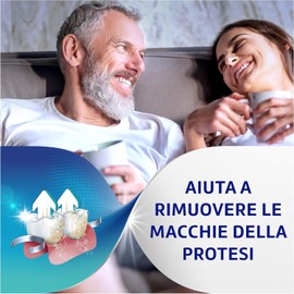 Polident Intensa Freschezza, Pulitore quotidiano per Protesi Dentale con Agente Antibatterico, pacco da 2x108 Compresse