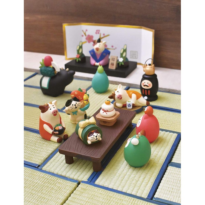 Decole Corporation Concombre ZSG-43719 Osechi Cat, Tapioca Salmon Roe, 0.03