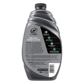 Turtle Wax 53411 Hybrid Solutions Ceramic Wash and Wax, Easy Clean Ceramic Infused Formula Removes Dirt and Grime, Long Lasting Shine and Protection for Cars, Trucks and More, 48 oz. (Pack of 1)