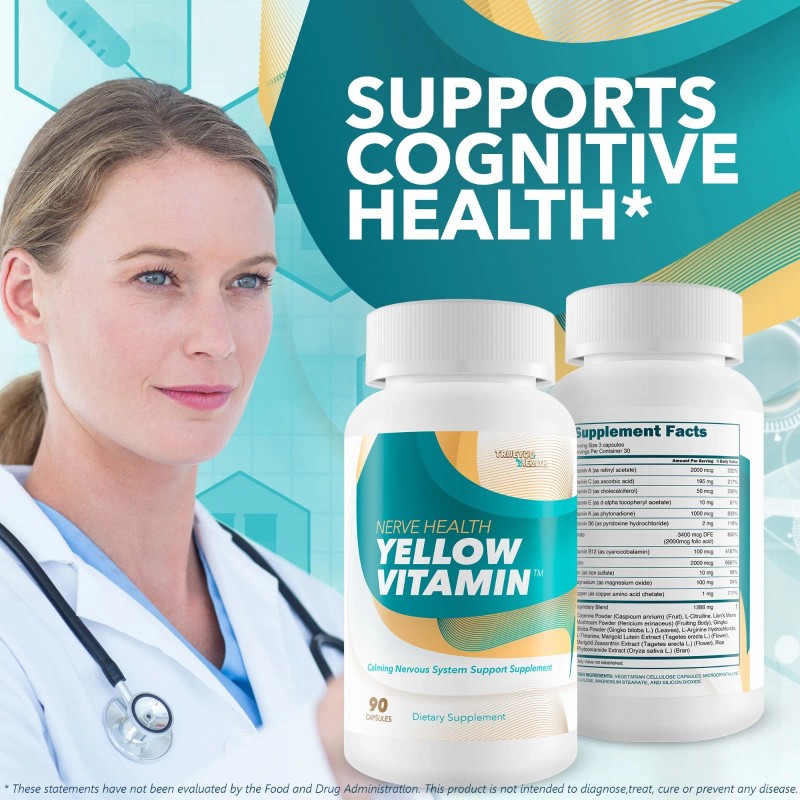 True You Health Yellow Vitamin for Nerves - Our Best