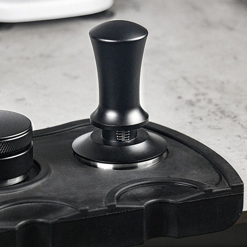 Coffee Tamper Aluminum Alloy Stainless Steel Constant Pressure Spring Powder