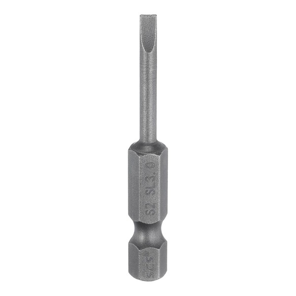 QUARKZMAN Flat Head Slotted Tip Screwdriver Bits Set S2 Magnetic