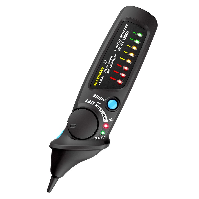 MAXRIENY AVD06 Dual Mode AC Voltage Detector 12V/48V～1000V Circuit Tester