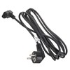 Maclean MCTV-851 IEC Power Cable 3-Pin Protective Contact to IEC