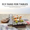 Fly Fan USB Power Supply Light Weight 3 Blades Outdoor