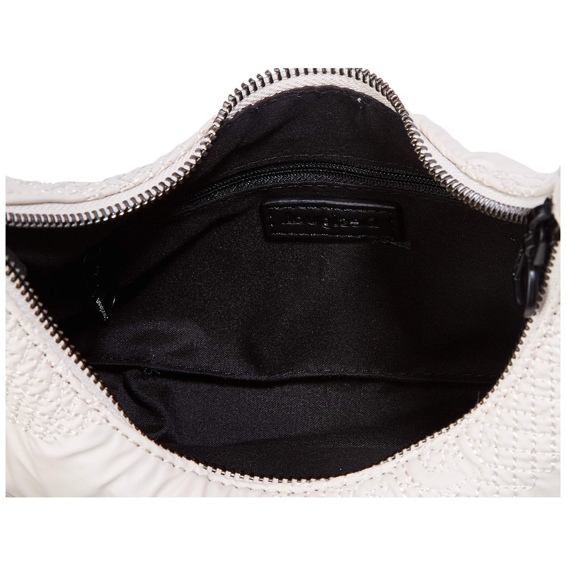 Desigual Women's Fabric Shoulder Bag, White, White