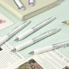 BAYTORY 8Pcs Fine Point Erasable Gel Pens, 0.5mm Retractable Black