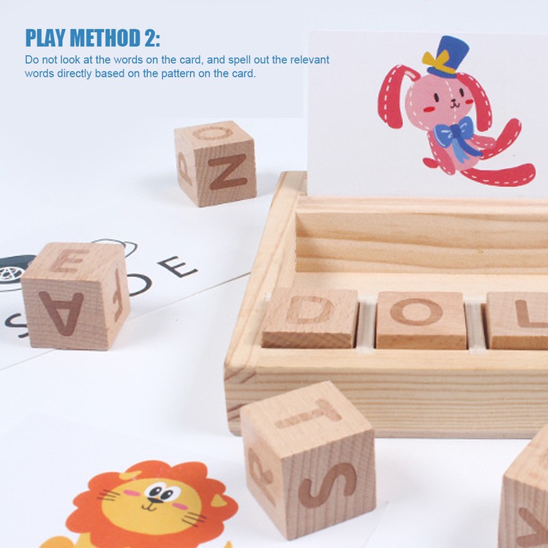 Construction Toys Early‑Learning English Letters Alphabet Baby Enlightenment Toy