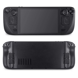 TALONGAMES Steam Deck Touchpad Protector (2 Sets of 4 + 4 Button Protectors, Mirage Camouflage) Black