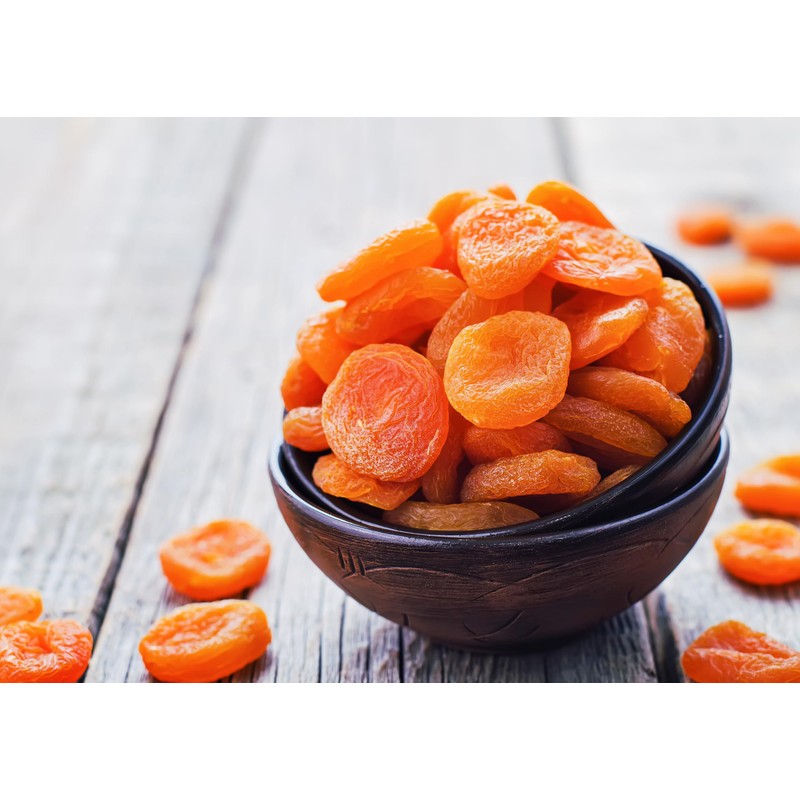 Food to Live - Dried Apricots, 2 Pounds Kosher, Vegan,