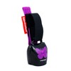 swisstrailbell® Mexico Edition Deep Black: Purple Mariposa, Purple Band, Bicycle