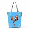 FOXIT Russian purse handbag with dancing matryoshka design and cosmetic